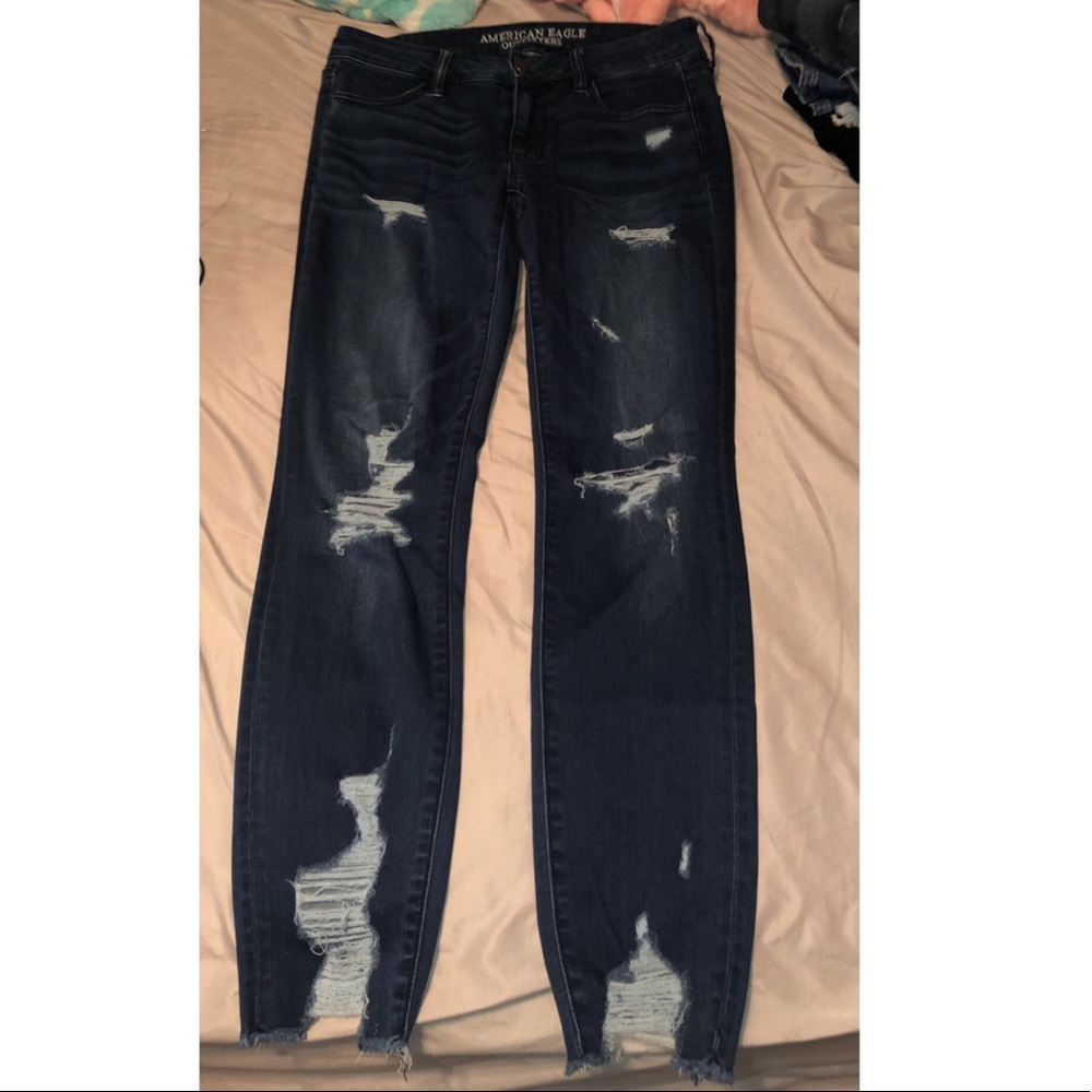 Dark wash American Eagle jeans